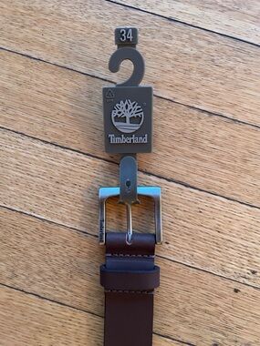 NWT Brown Timberland Men’s Belt, Size 34
